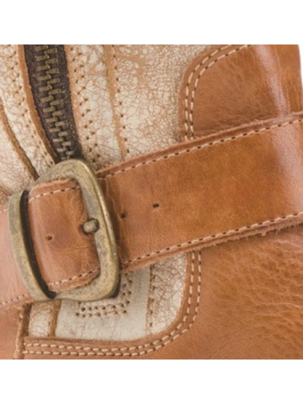 BED/STU Made In Mexico Leather Gogo Lug Boots - Picture 5 of 5